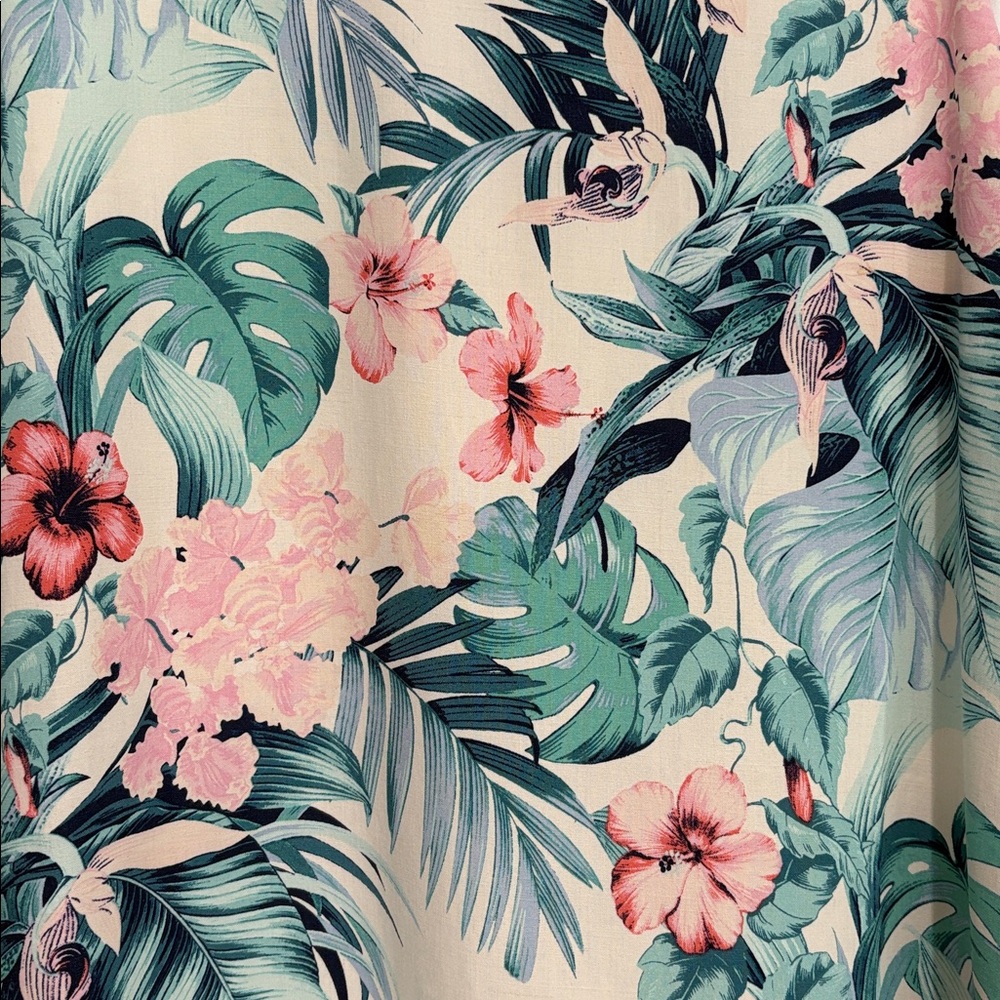 Tommy Bahama Tropical Floral Dress (large) - Picture 4 of 11